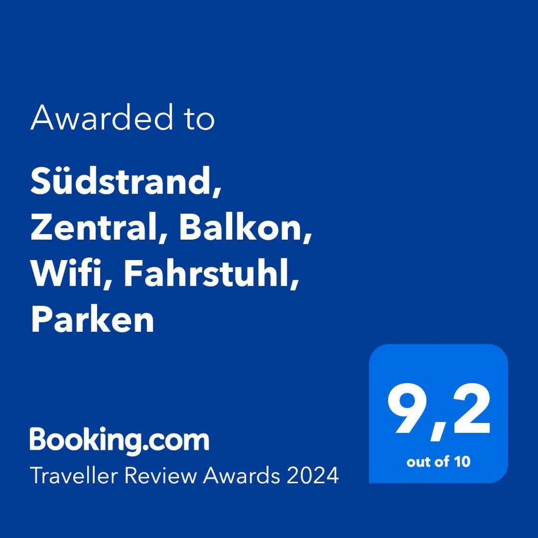 Suedstrand, Zentral, Balkon, Wifi, Fahrstuhl, Parken Apartment